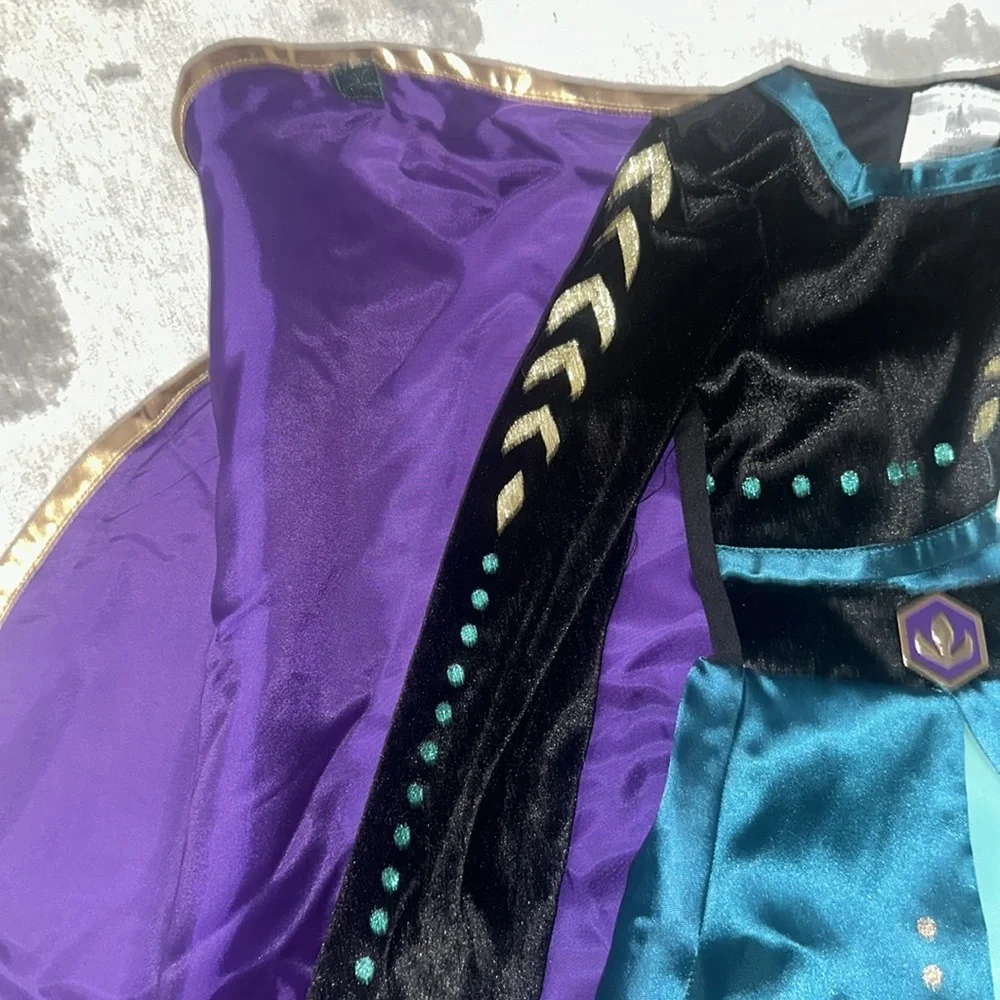 Walt Disney Wolrd Frozen 2 Princess Anna coronation Costume dress
